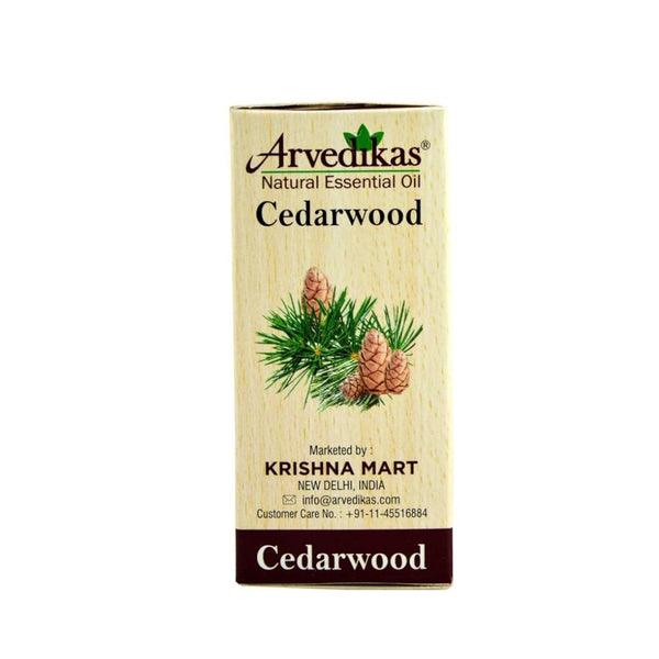 Arvedikas Cedar Wood Oil Natural Pure Cedarwood Aromatherapy Oil - 10 ml