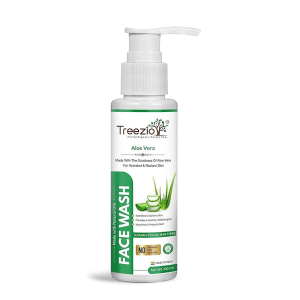 Treezio Aloe Vera Face Wash - 100 ml
