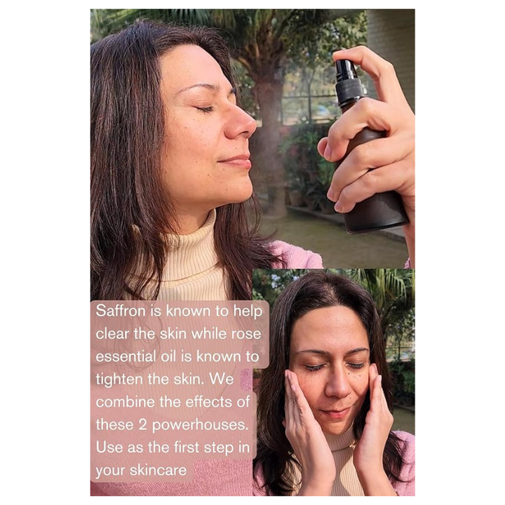 The Nature Mill Saffron & Rose Toning Mist