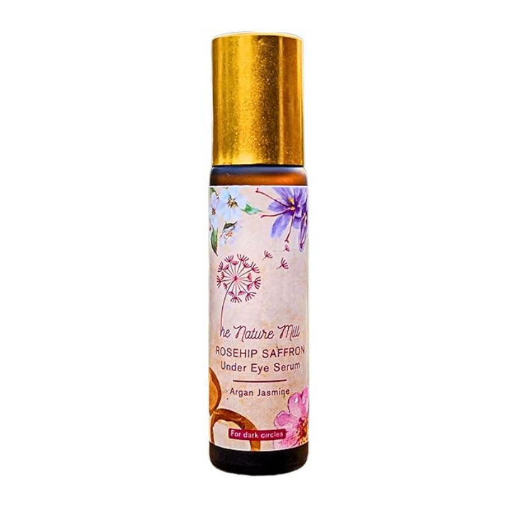The Nature Mill Rosehip Saffron Under Eye Serum Oil Argan Jasmine - 10 ml