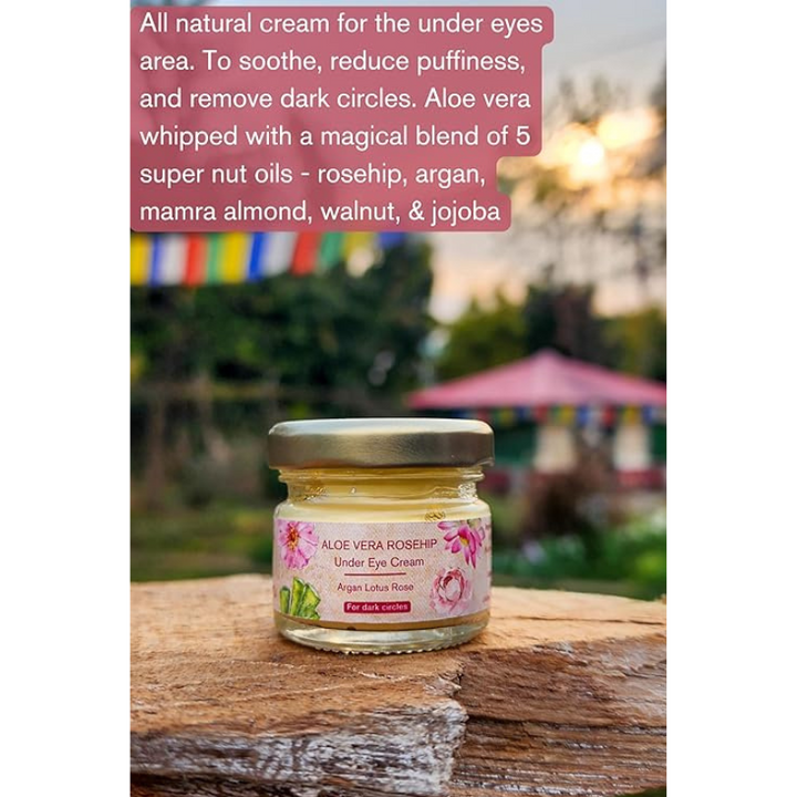 The Nature Mill Aloe Vera Rosehip Under Eye Cream - 20 gms