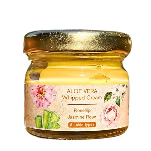 The Nature Mill Aloe Vera Whipped Cream Rosehip Jasmine Rose - 20 gms
