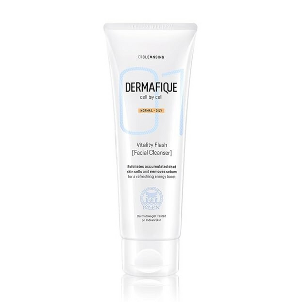 Dermafique Vitality Flash Facial Cleanser - 100 ml