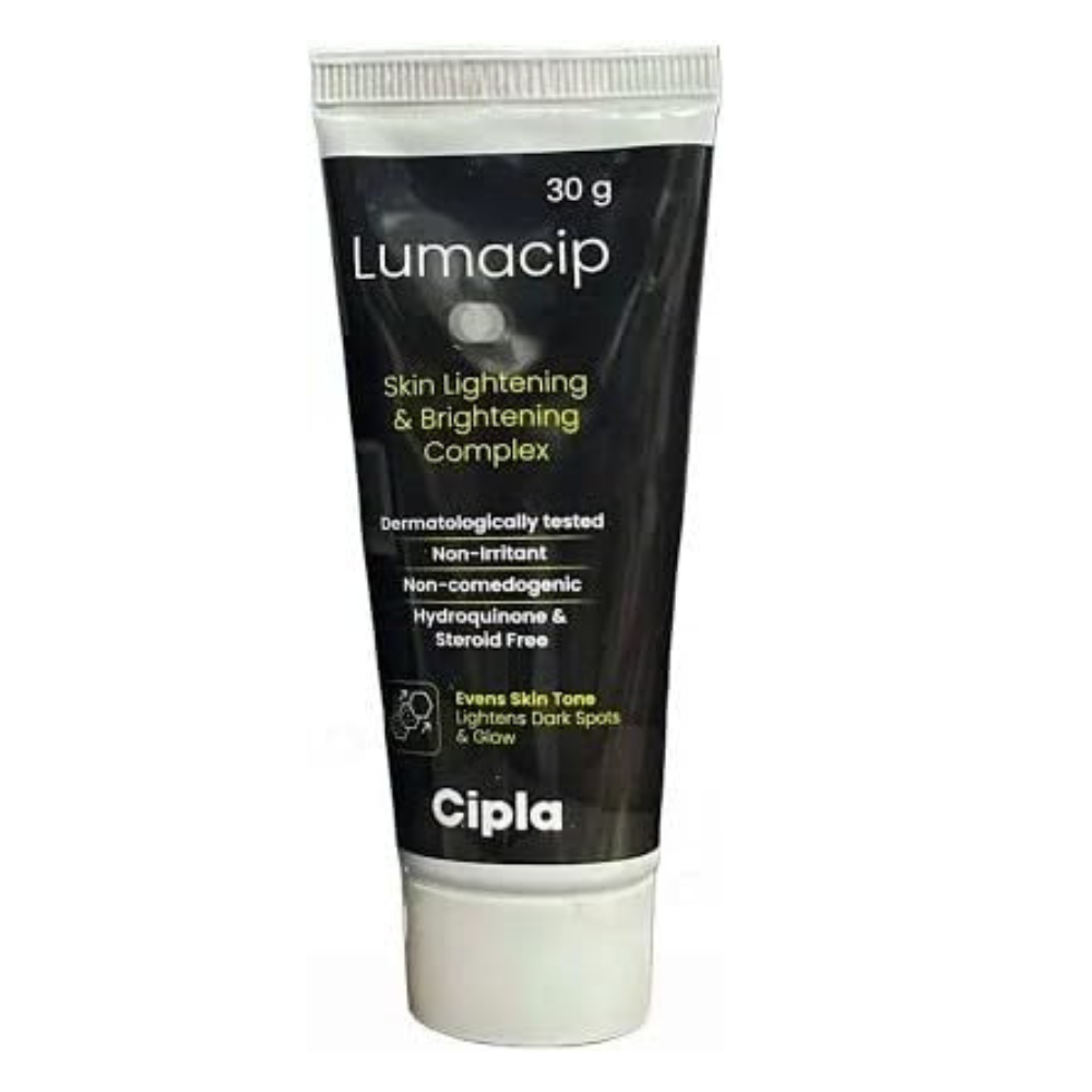 Cipla Lumacip Skin Lightening & Brightening Complex Cream - 30 gms ...