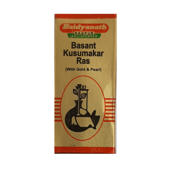 Baidyanath Basant Kusumakar Ras Gold - 25 Tabs