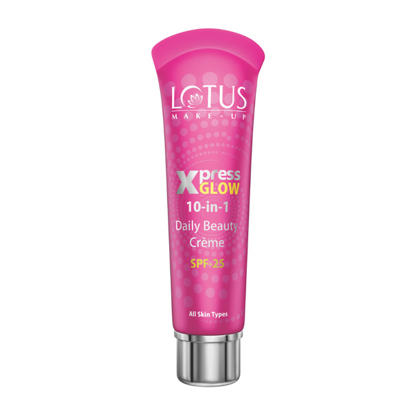 Lotus Herbals Xpress Glow Daily Beauty 10-In-1 Cream SPF 25 - Bright Angel - 30g