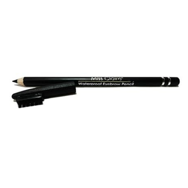 Miss Claire Waterproof Eyebrow Pencil 01 - Black -1.4 gms