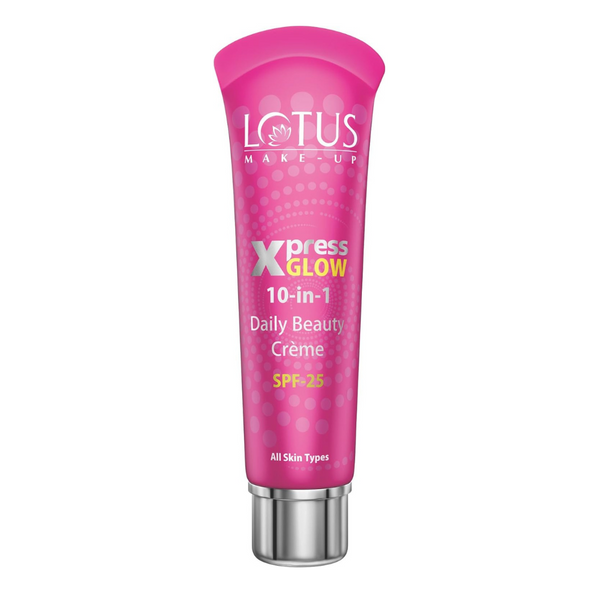 Lotus Herbals Xpress Glow Daily Beauty 10-In-1 Cream SPF 25 - Royal Pearl - 30g