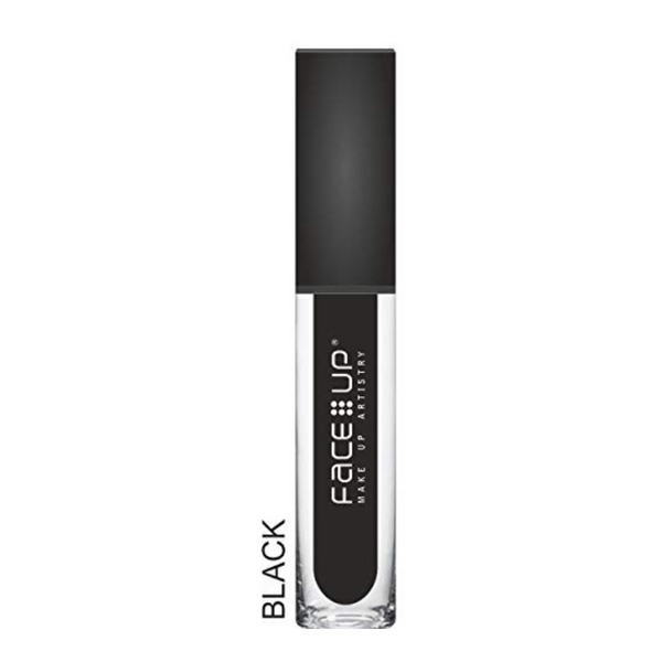 Face Up Jet Black Volumizing Mascara Smudge Proof Curling - 6 ml