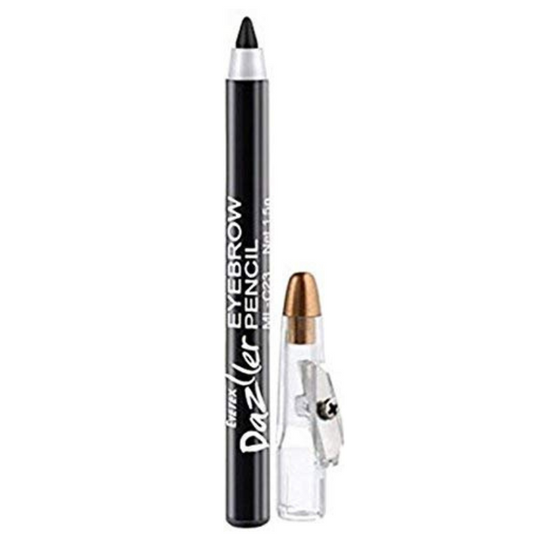 Eyetex Dazller Glossy Eyebrow Pencil Black - 10 gms