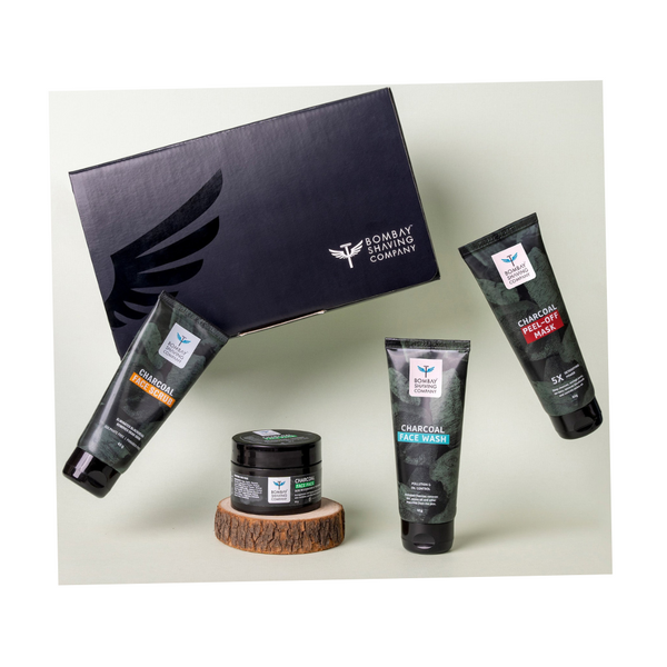 Bombay Shaving Company Charcoal Face Care Kit