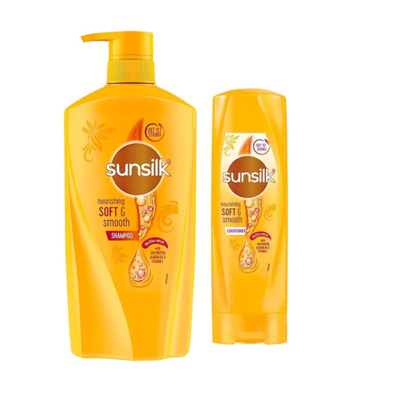 Sunsilk Nourishing Soft & Smooth Shampoo & Conditioner Combo - (830) ml