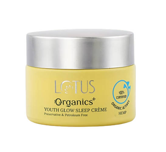 Lotus Organics+ Hemp Youth Glow Sleep Crème