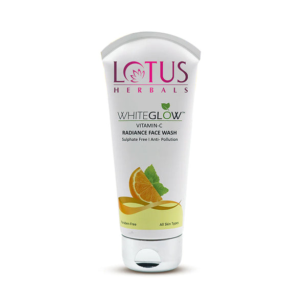 Lotus Herbals Whiteglow Vitamin C Radiance Face Wash - 100 gms