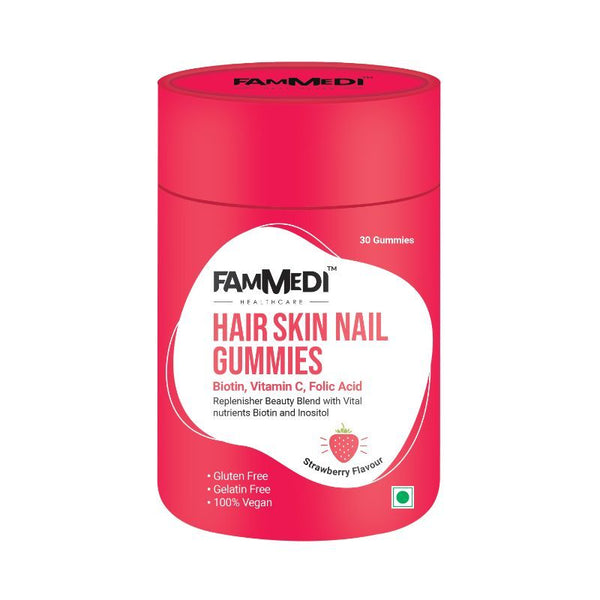 Fammedi Biotin Gummies Strawberry Flavour