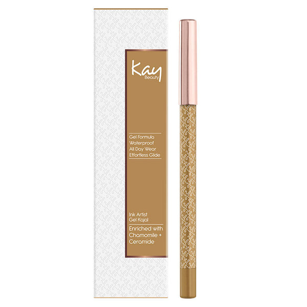 Kay Beauty Gel Eye Pencil Gold - 1.2 gms