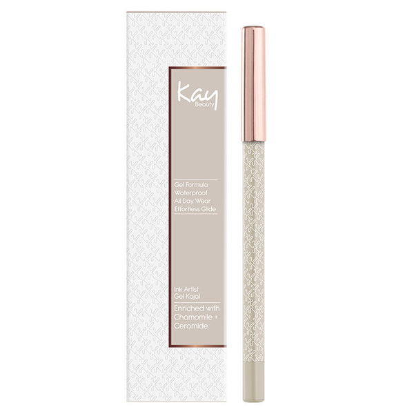 Kay Beauty Gel Eye Pencil Silver - 1.2 gms