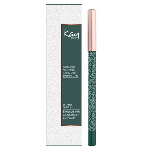 Kay Beauty Gel Eye Pencil Green - 1.2 gms