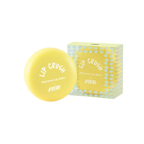 Nykaa Moisturising Macaron Lip Balm Lemon 04 - 8 gms