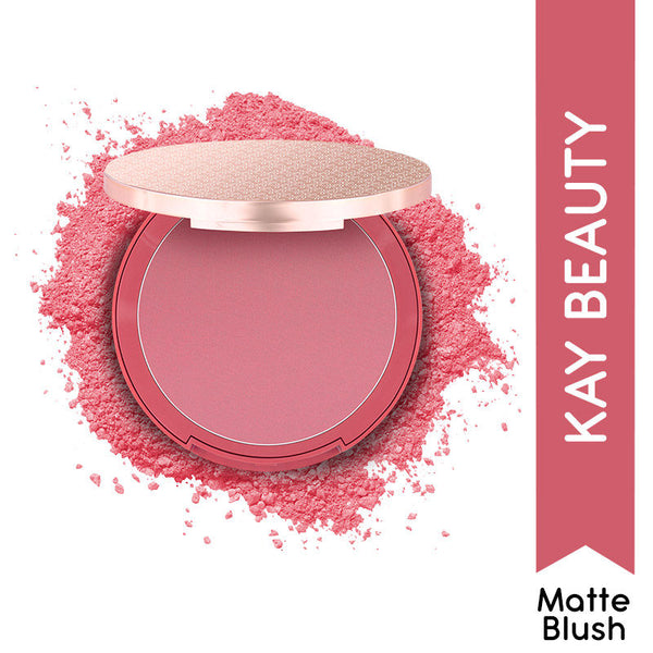 Kay Beauty Matte Blush Coral Charm - 8.5 gms