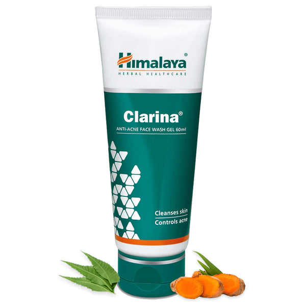 Himalaya Herbals Clarina Anti-Acne Face Wash Gel - 60 ml