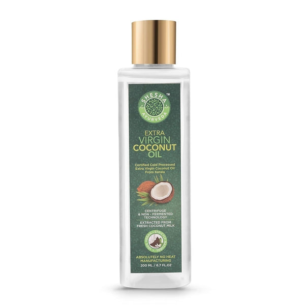 Shesha Ayurveda Cold Processed Extra Virgin Coconut Oil - 200 ml