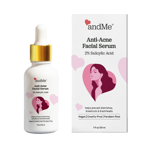 andMe Anti-Acne Facial Serum 2% Salicylic Acid Facial Serum - 30 ml