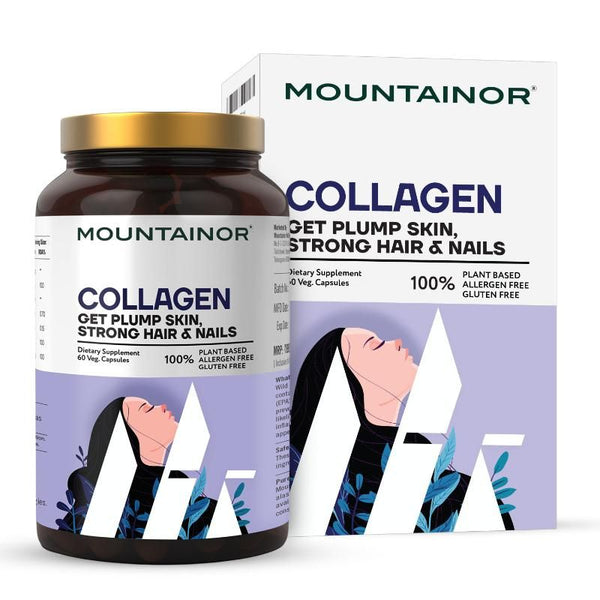 Mountainor Collagen For Youthful & Glowing Skin Capsules - 60 Caps