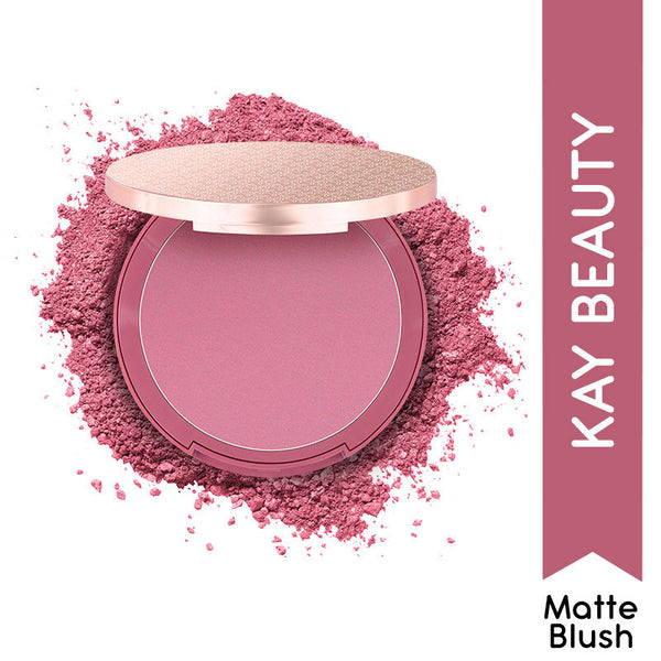 Kay Beauty Matte Blush Sweet Salmon - 8.5 gms