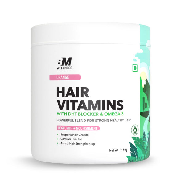 BM Wellness Hair Vitamins Orange - 160 gms