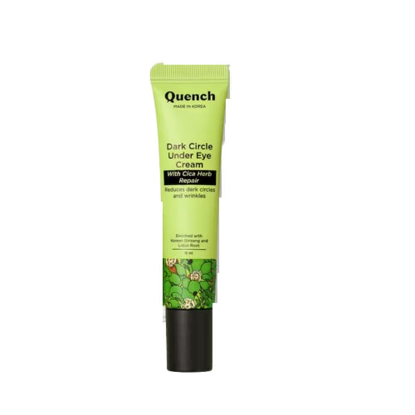 Quench Korean Dark Circle Under Eye Cream with Cooling Massage Roller - 15 ml