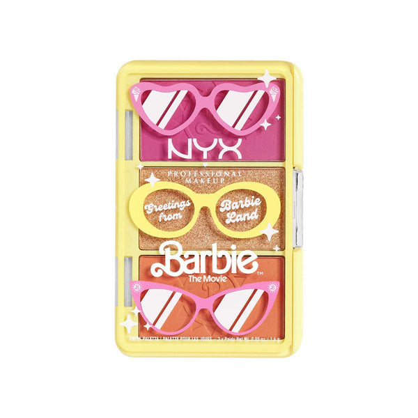 NYX Professional Makeup Barbie On The Go Cheek Palette - 4.8 gms
