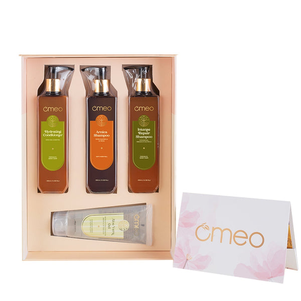 Omeo Indulgence Ritual Hair Care Range Of Products Combo