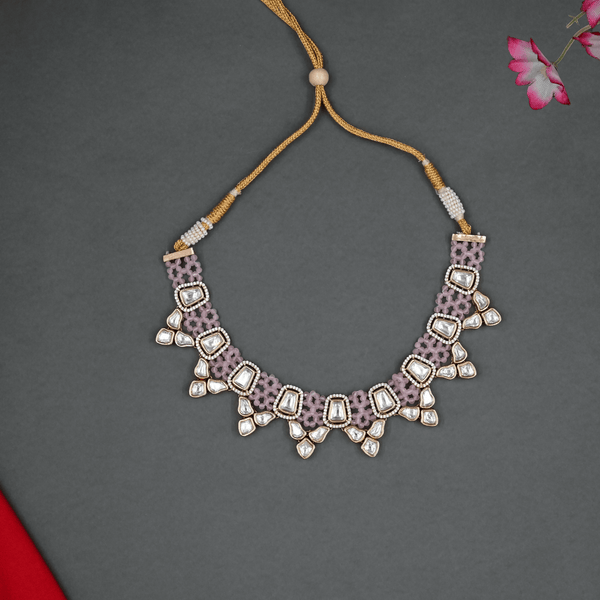 Moissanite Necklace Set