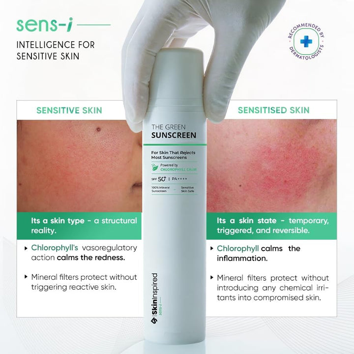 SkinInspired The Green Sunscreen SPF 50+ PA++++ Broad Spectrum - 50 ml ...