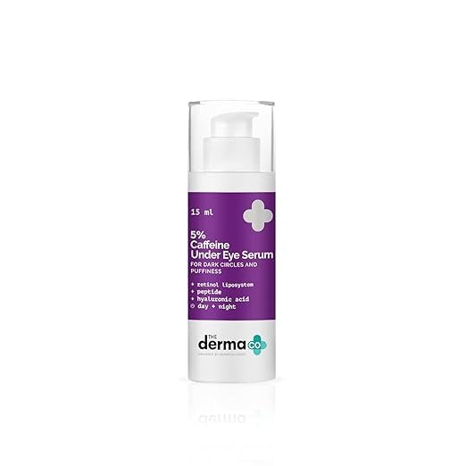 The Derma Co 5% Caffeine Under Eye Serum for Dark Circles & Puffiness - 15 ml