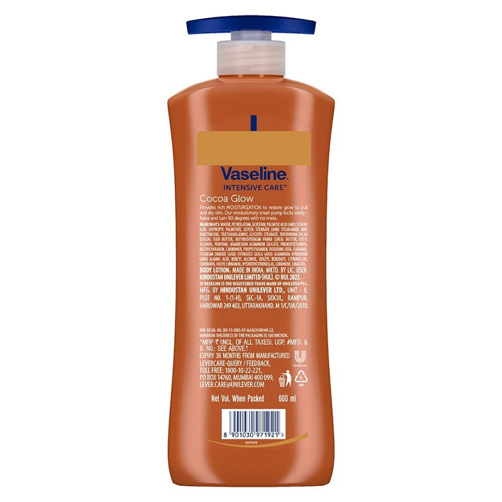 Vaseline Intensive Care Cocoa Glow Body Lotion