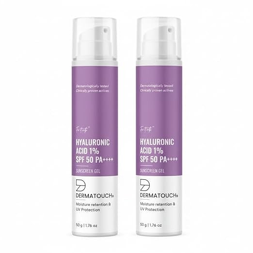 Dermatouch Hyaluronic Acid 1% Sunscreen SPF 50 Pa++++ – Veeha Beauty