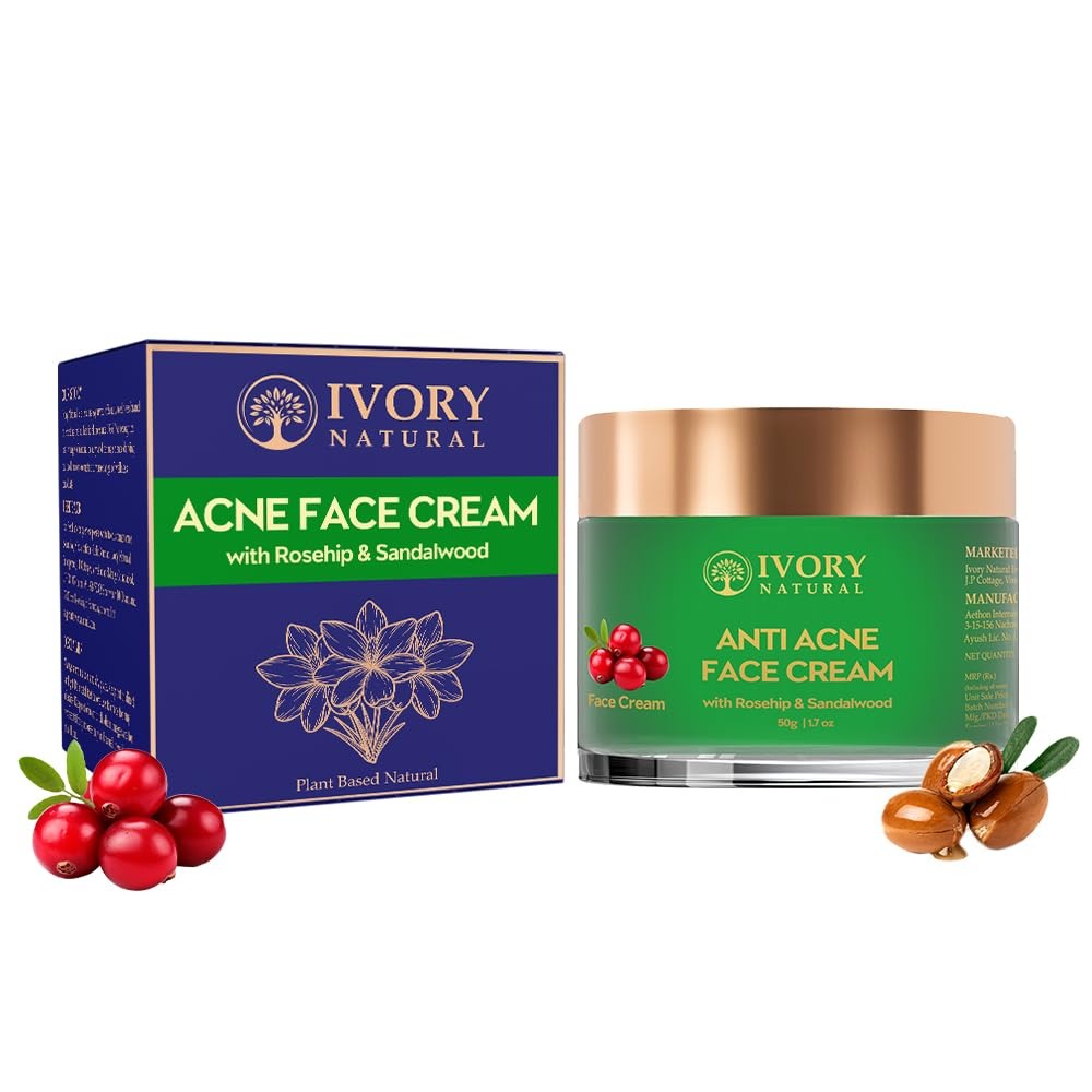 Ivory Natural Acne Face Cream - 50 gms – Veeha Beauty
