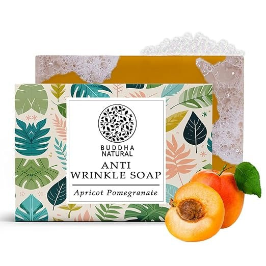 Buddha Natural Anti Wrinkle Soap- 100% Ayush Certified - Reduce Wrinkles, Fine Lines - Cold Pressed Handmade Luxury Butter Soap