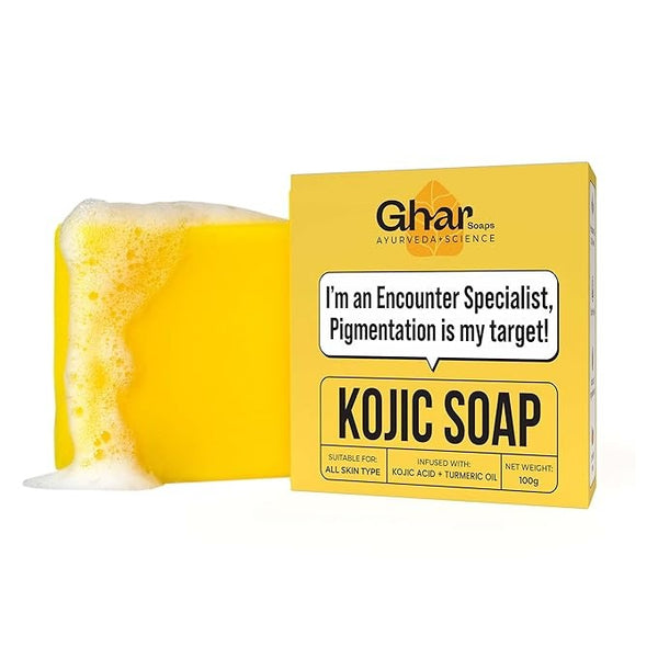Ghar Soaps Kojic Acid 2 % Soap with Niacinamide - 100 gms