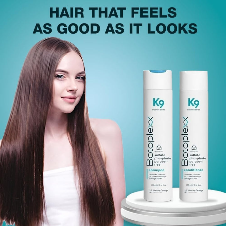 Beauty Garage Botoplex K9 Shampoo & Conditioner Combo – 600g – Veeha Beauty