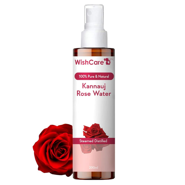 WishCare 100% Pure & Natural Rose Water - 200 ml