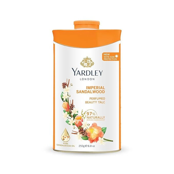 Yardley Perfumed Talc - Sandalwood - 250 gms
