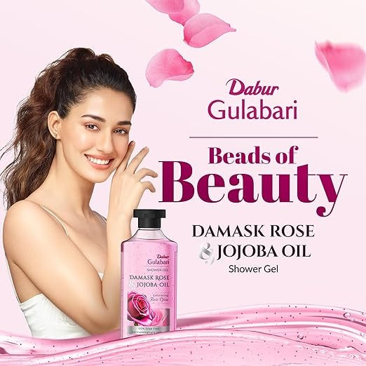 Dabur Gulabari Shower Gel-Damask Rose & Jojoba Oil - 250 ml