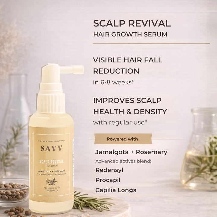 SAYY Scalp Revival Hair Serum - 50 ml – Veeha Beauty