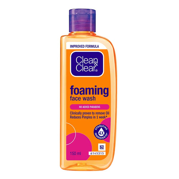 Clean & Clear Foaming Face Wash - 150 ml