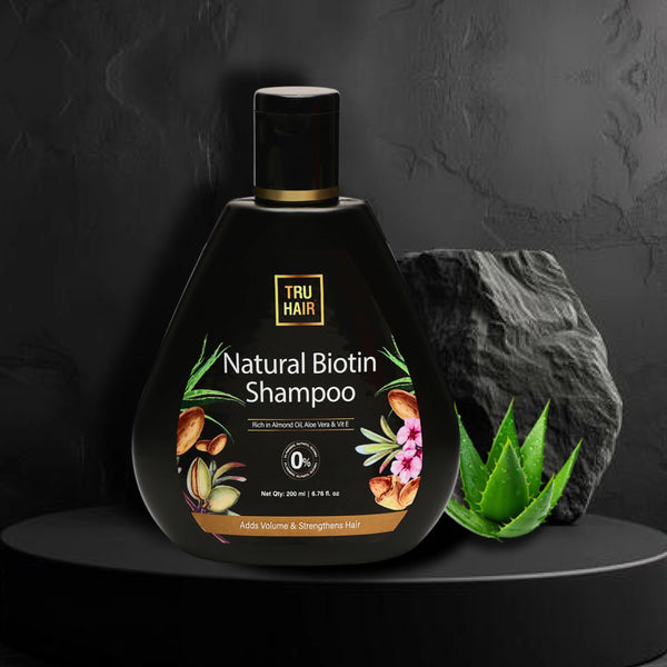 Tru Hair Biotin Shampoo For Hair Growth - 50 ml