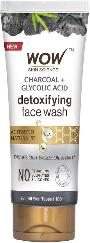 Wow Skin Science Charcoal Face Wash - 150 ml