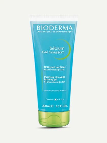 Bioderma Sebium Gel Moussant Actif Intense Purifying Cleansing Foaming Gel - 200 ml